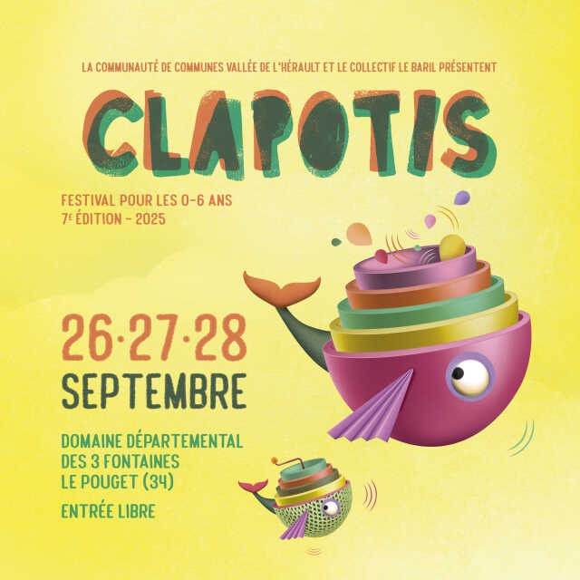 7E ÉDITION: FESTIVAL CLAPOTIS