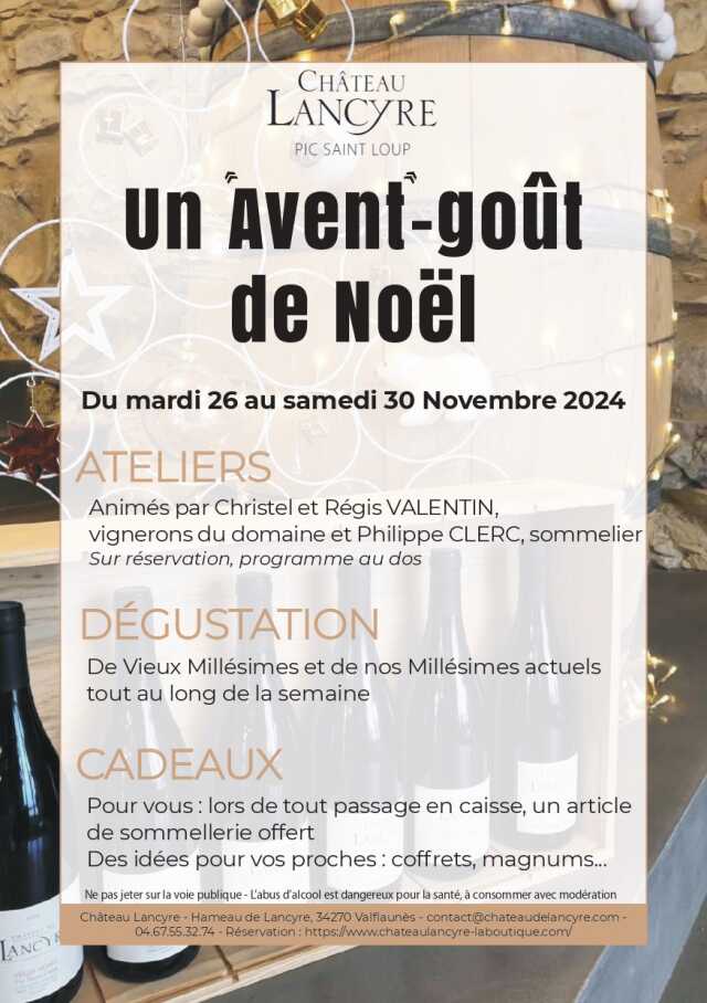 UN AVENT-GOÛT DE NOËL