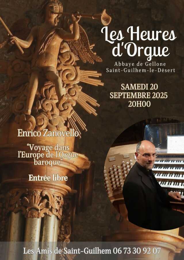 JOURNÉES EUROPÉENNES DU PATRIMOINE ET LES HEURES D'ORGUE 2025 : 