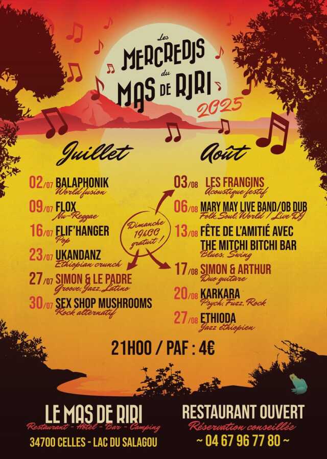 LES MERCREDIS DU MAS DE RIRI