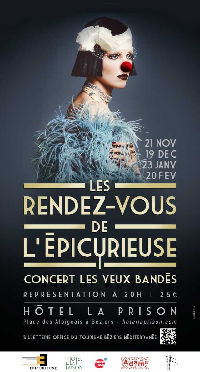 LES RENDEZ-VOUS DE L'ÉPICURIEUSE - CONCERT LES YEUX BANDÉS