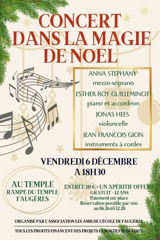 CONCERT DANS LA MAGIE DE NOËL