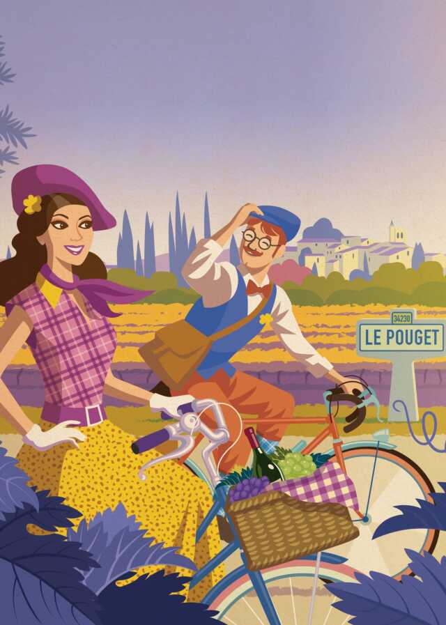 MUSETTE ET BICYCLETTE - BALADE À VELO VINTAGE