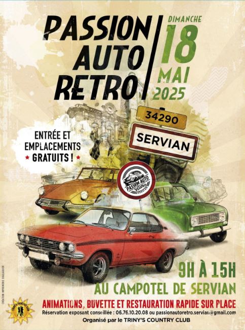 PASSION AUTO RÉTRO SERVIAN
