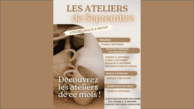 LA TOUCHE ESSENTIELLE / LES ATELIERS DE SEPTEMBRE
