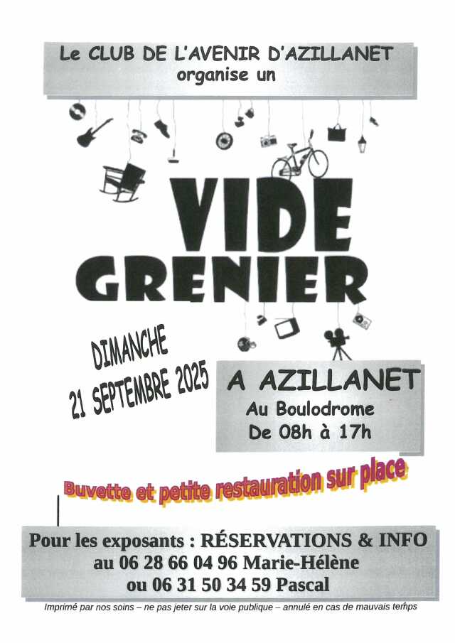 VIDE GRENIER
