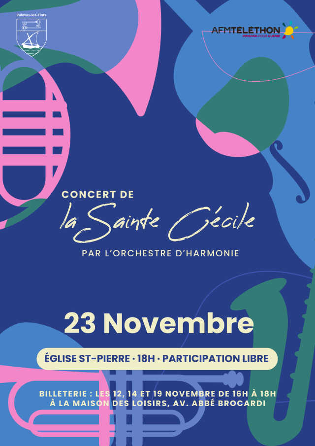 CONCERT DE LA SAINTE-CÉCILE PAR L’ORCHESTRE D’HARMONIE