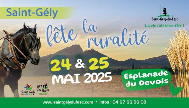 SAINT-GÉLY FÊTE LA RURALITÉ