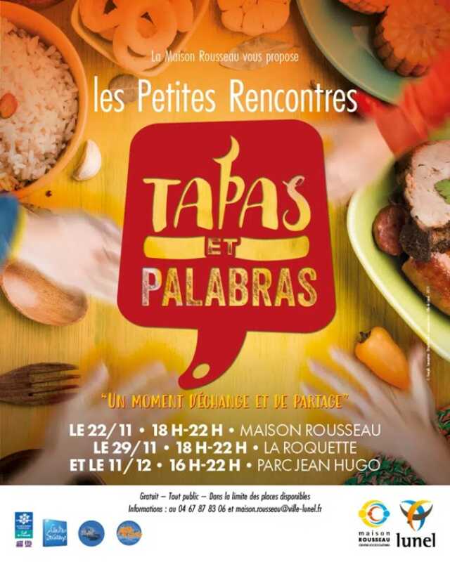 TAPAS ET PALABRAS : UN MOMENT D’ÉCHANGE ET DE PARTAGE