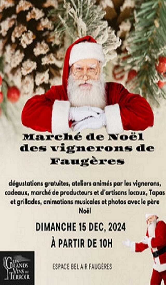 MARCHÉ DE NOËL DES VIGNERONS DE FAUGÈRES