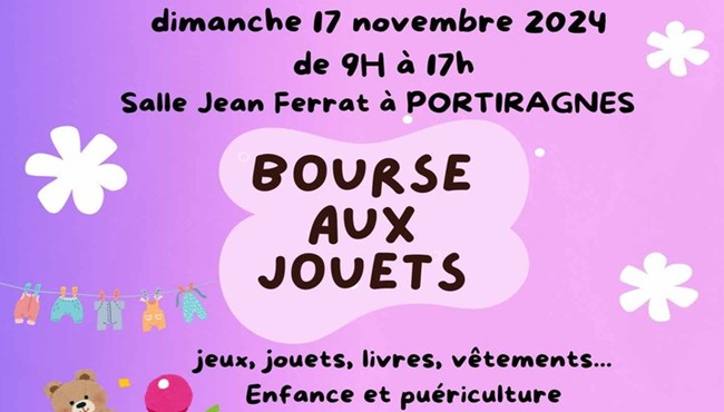 BOURSE AUX JOUETS - PORTIRAGNES