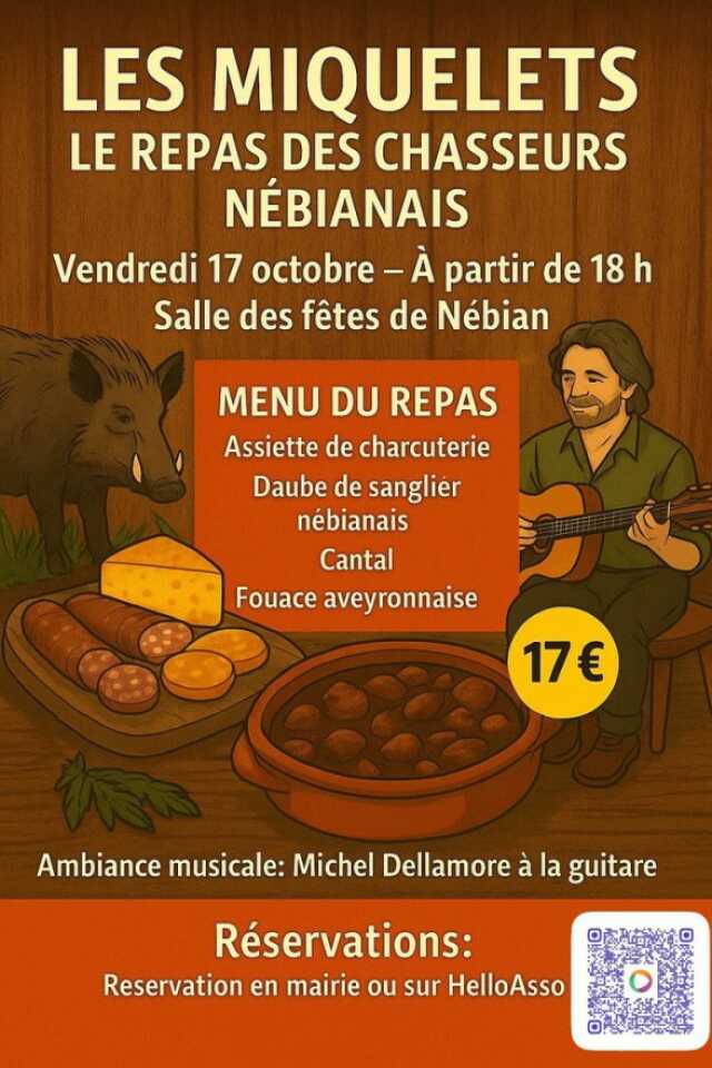 LE REPAS DES CHASSEURS NÉBIANAIS