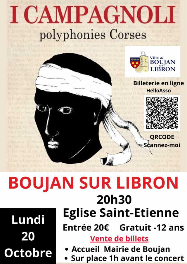CONCERT POLYPHONIES CORSES - I CAMPAGNOLI