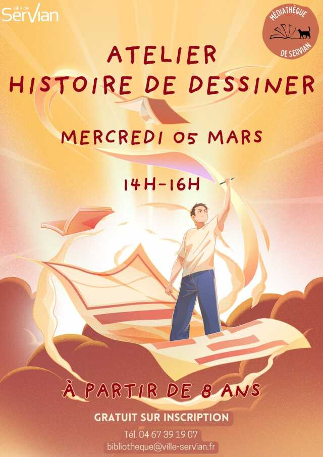 ATELIER HISTOIRE DE DESSINER