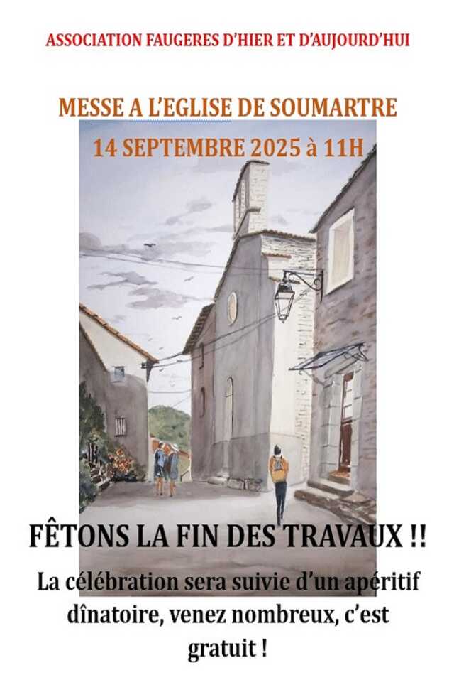 MESSE À L'ÉGLISE DE SOUMARTRE