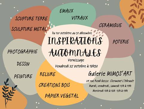 EXPOSITION INSPIRATIONS AUTOMNALES