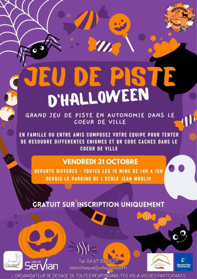 FESTIVAL GRANDS ZYEUX PTITES ZOREILLES - JEU DE PISTE D'HALLOWEEN