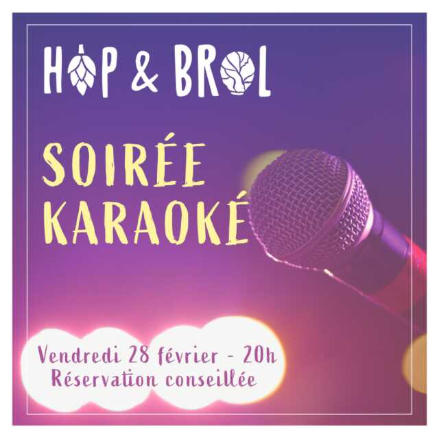 HOP & BROL : KARAOKÉ