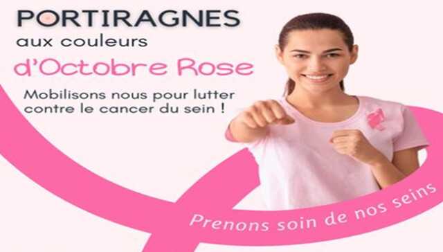 OCTOBRE ROSE - PORTIRAGNES