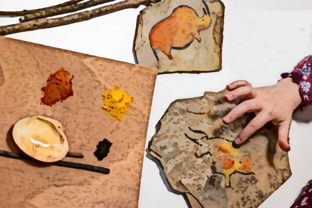 PEINDRE COMME CRO-MAGNON !