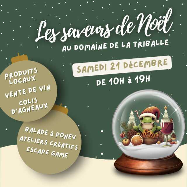 DOMAINE DE LA TRIBALLE - LES SAVEURS DE NOËL