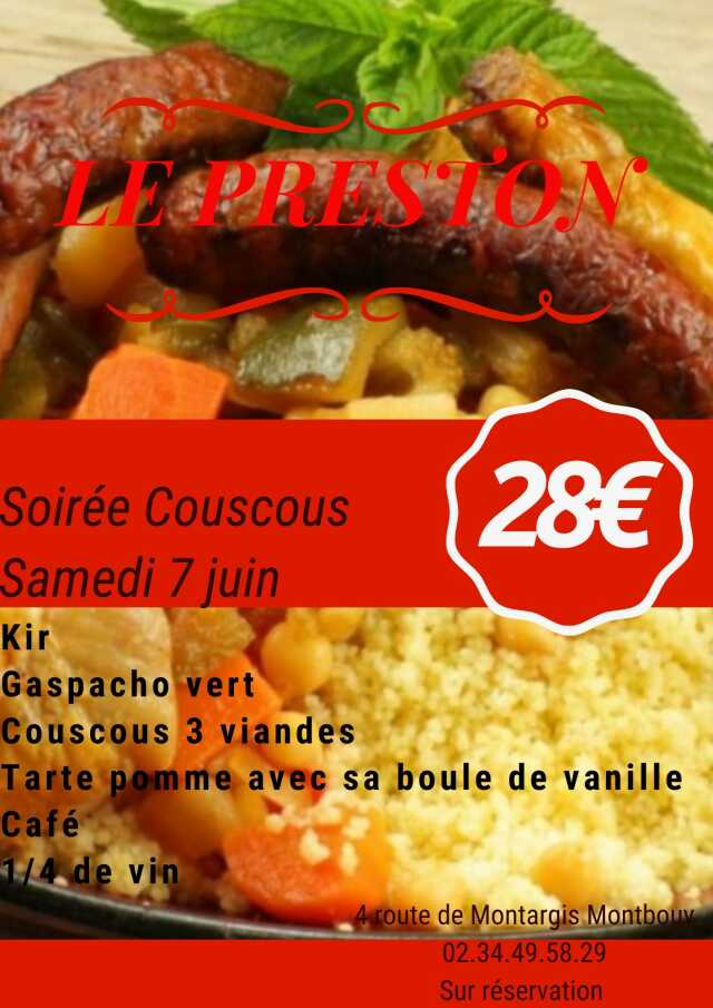 Soirée Cousous
