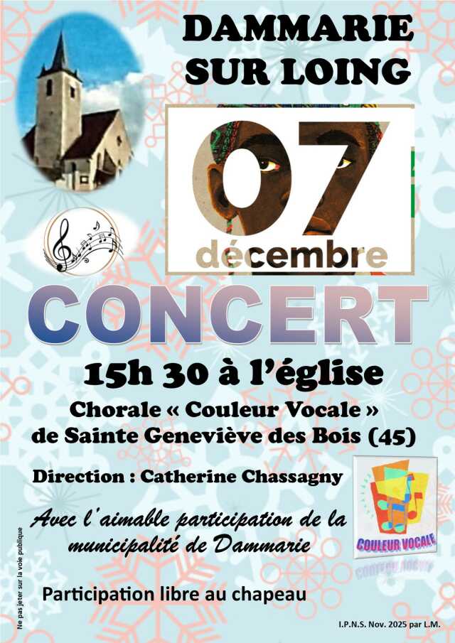 Concert avec la chorale 