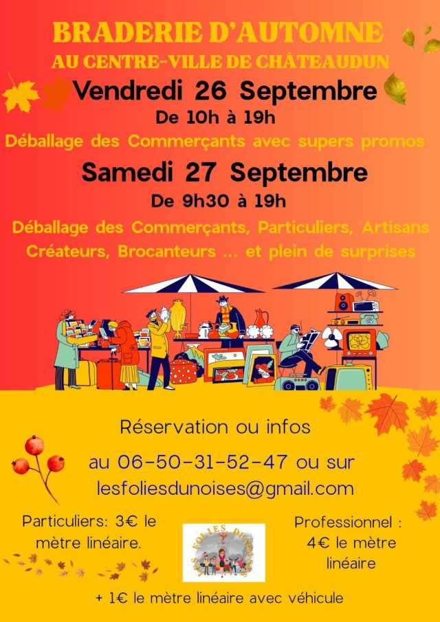 Braderie d'automne des commerçants