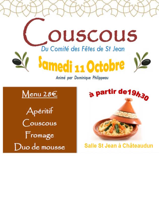 Couscous du Comité des Fêtes de Saint Jean