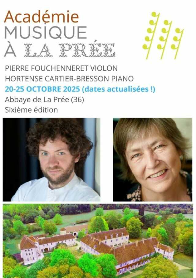 6ème édition de l'Académie Musique à La Prée