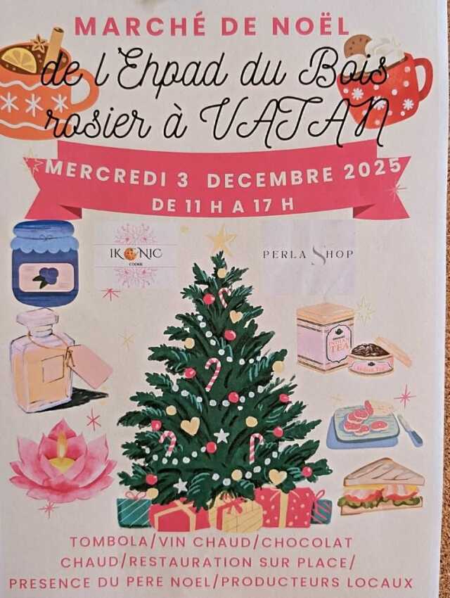 Marché de Noël de L'EHPAD du Bois Rosier