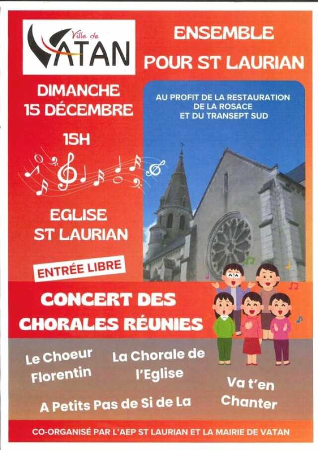 Concert des chorales réunies