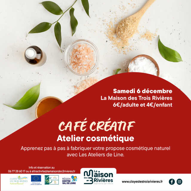 Café créatif - Atelier cosmétique