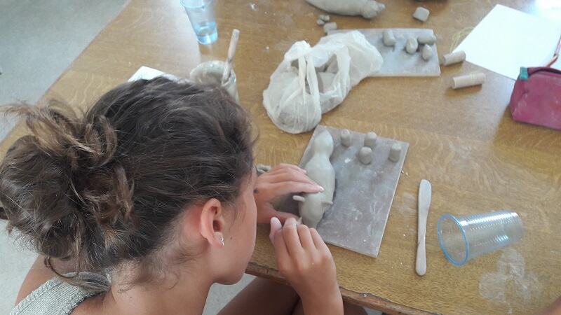 Atelier d'art - modelage