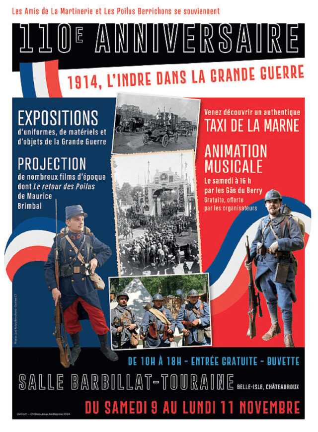 Exposition 110ème anniversaire de la Grande guerre