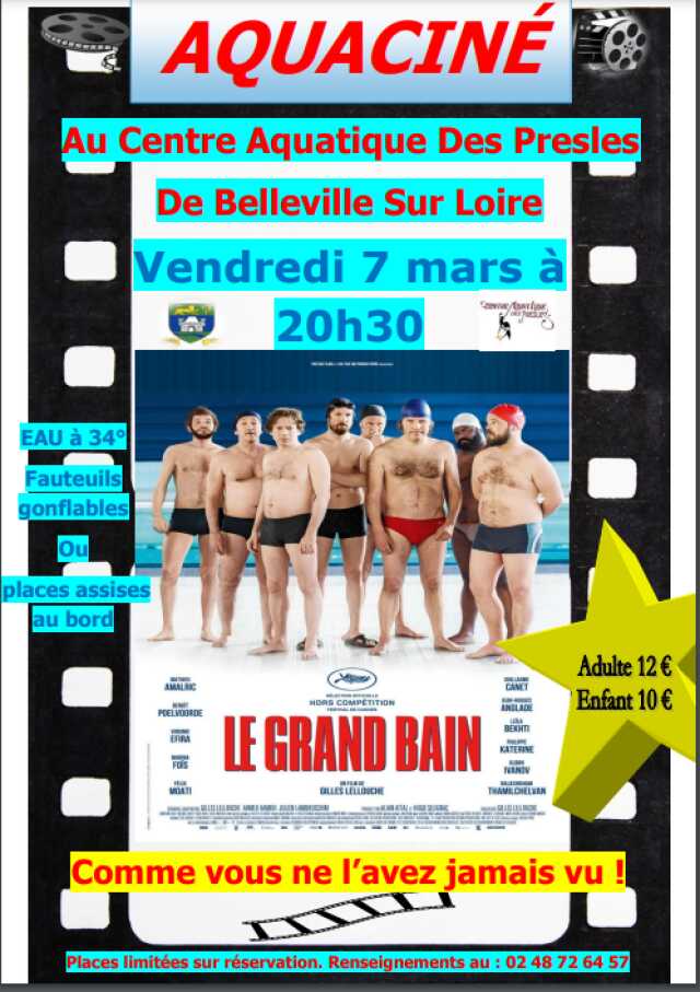 Aquaciné : Le grand bain