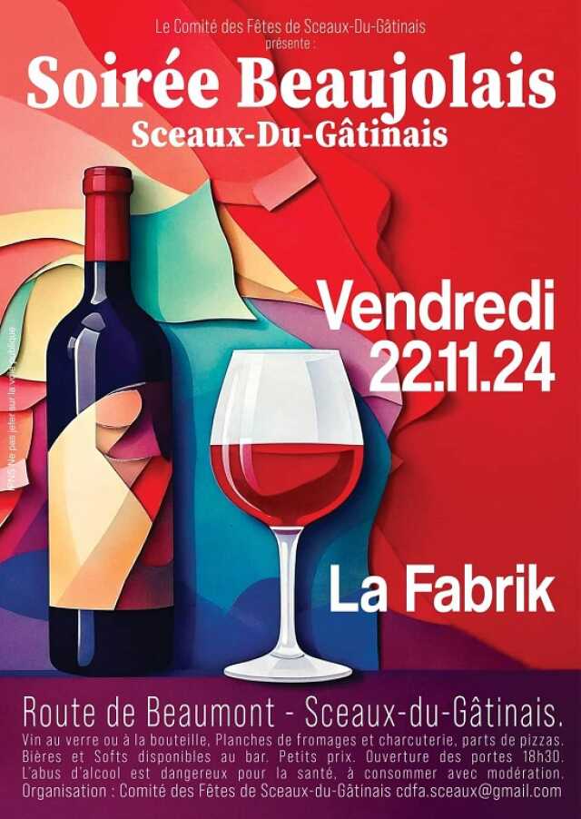 Soirée Beaujolais nouveau à La Fabrik du marais