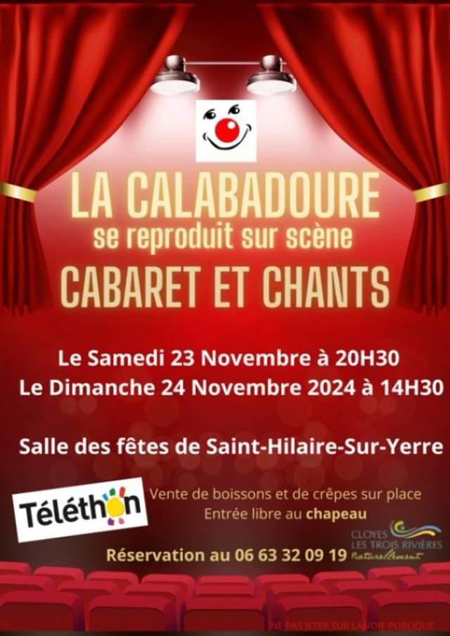 Cabarets et chants - La Calabadoure