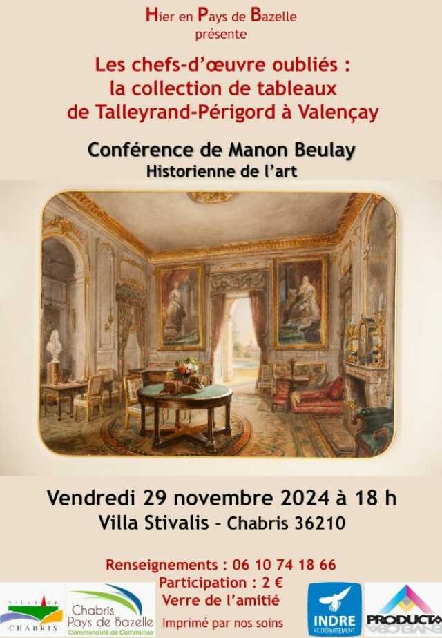 Conférence de Manon Beulay - Hier en Pays de Bazelle