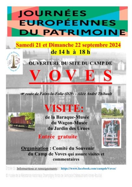 Journées Européennes de Patrimoine Camp de Voves