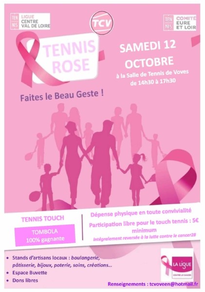 Tennis Rose – Faites le Beau Geste !