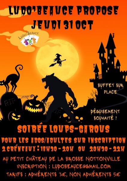 Soirée Loups-Garous - Spécial Halloween