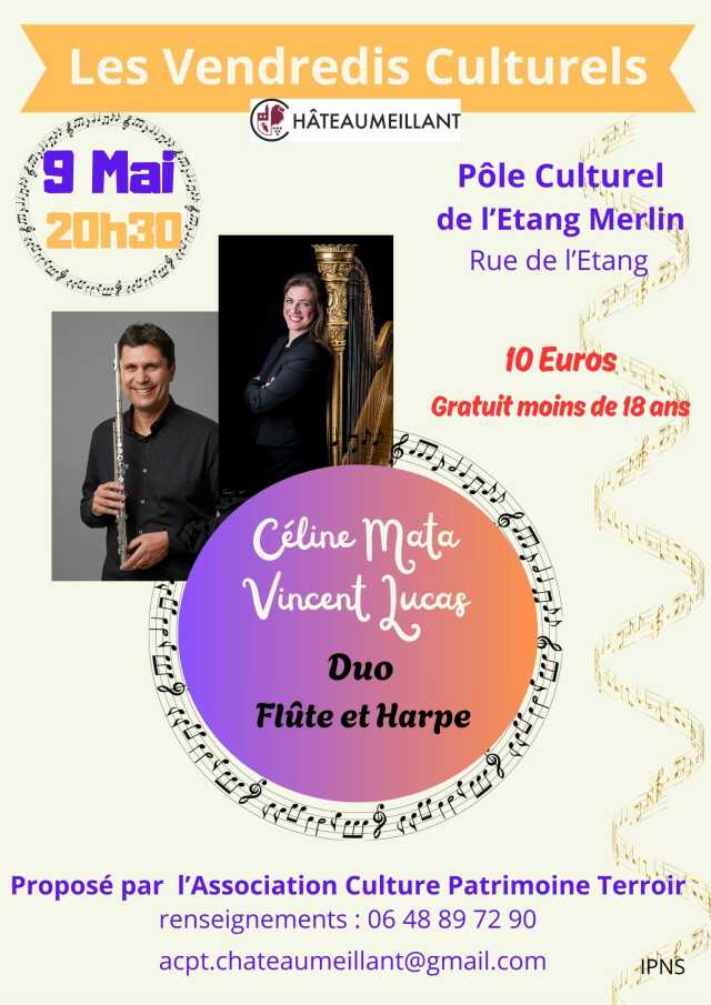 Vendredis culturels, Duo flûte et harpe