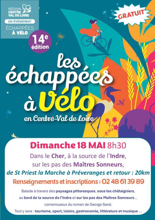 Echappées à vélo