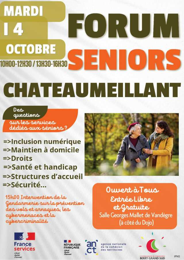 Forum séniors à Châteaumeillant