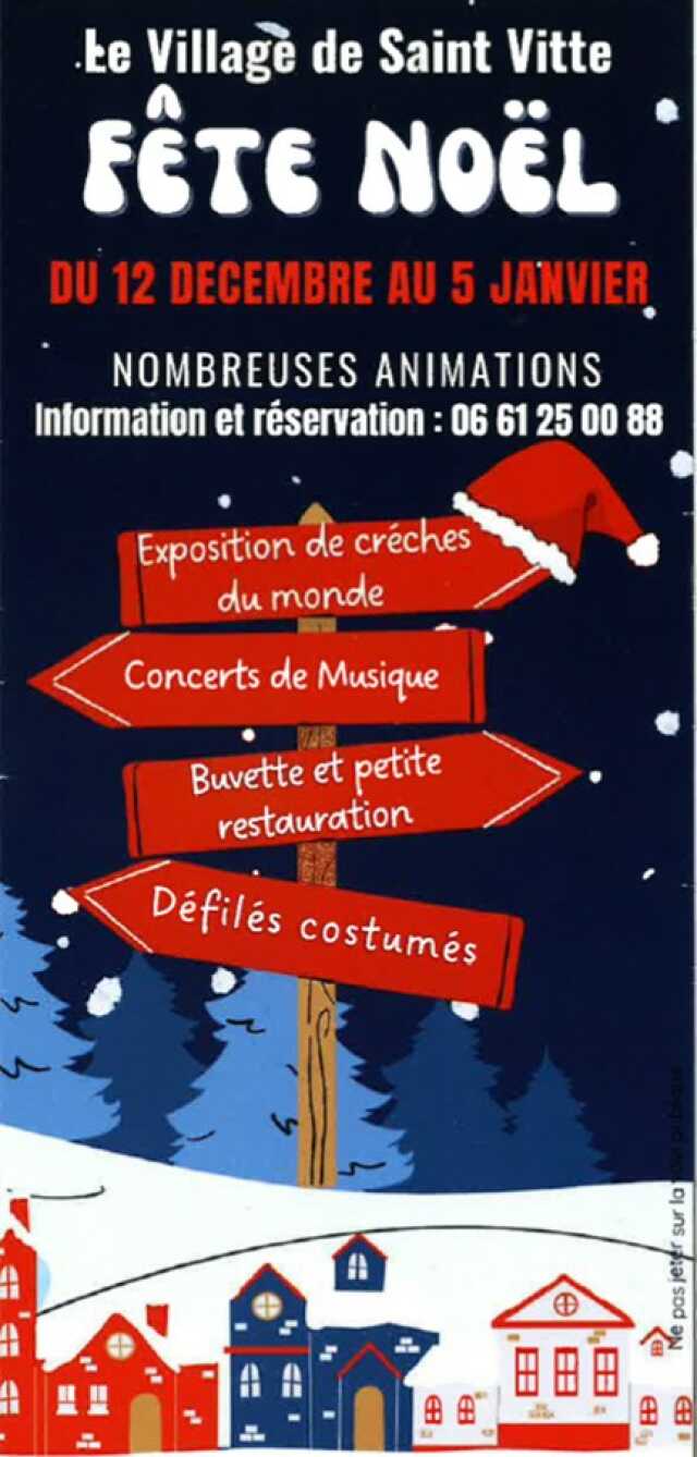 Le village de Noël, déambulation médiévale