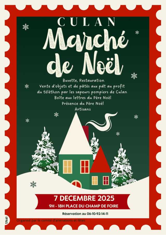 Marché de Noël de Culan