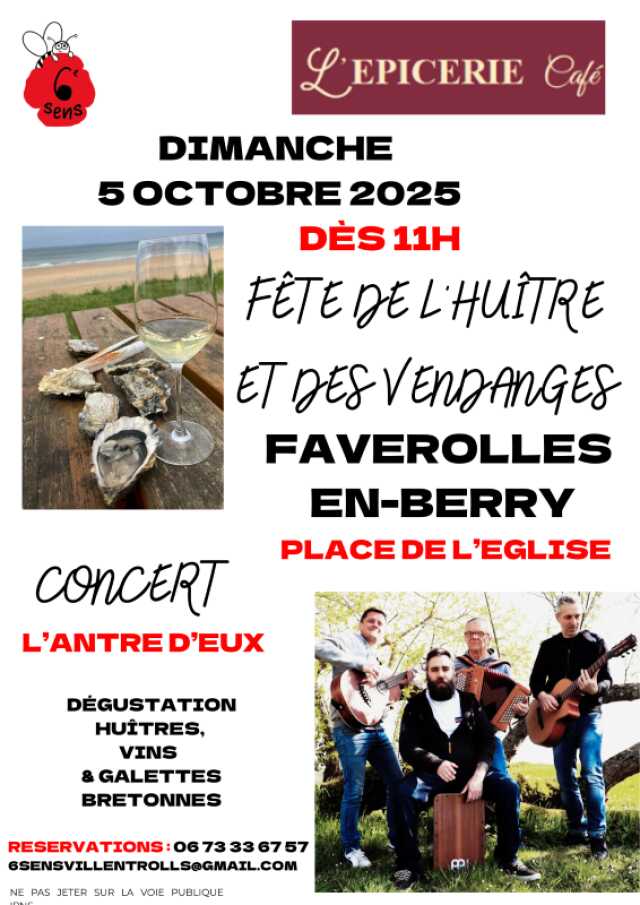 2ème édition de la Fête de l'huître et des vendanges