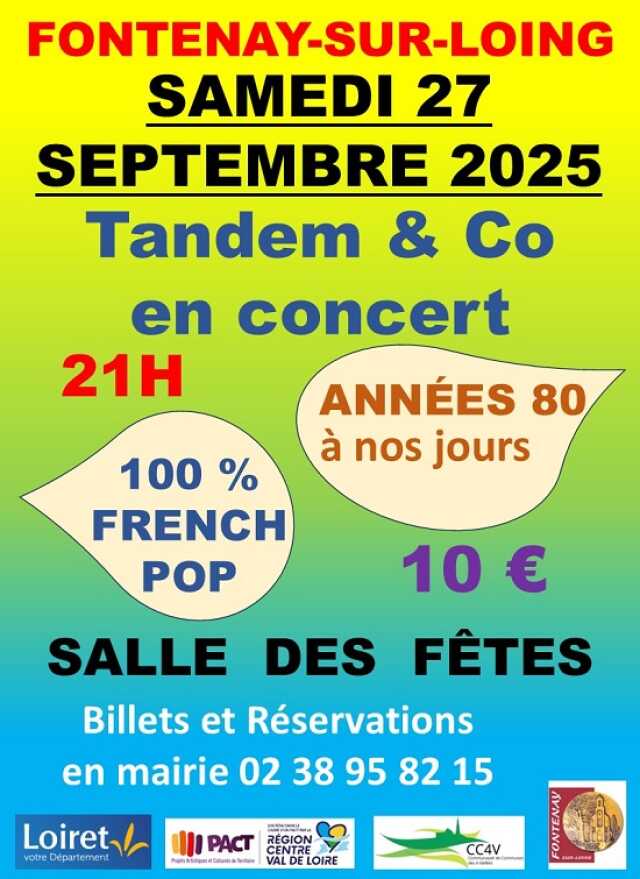 Concert 100 % french pop
