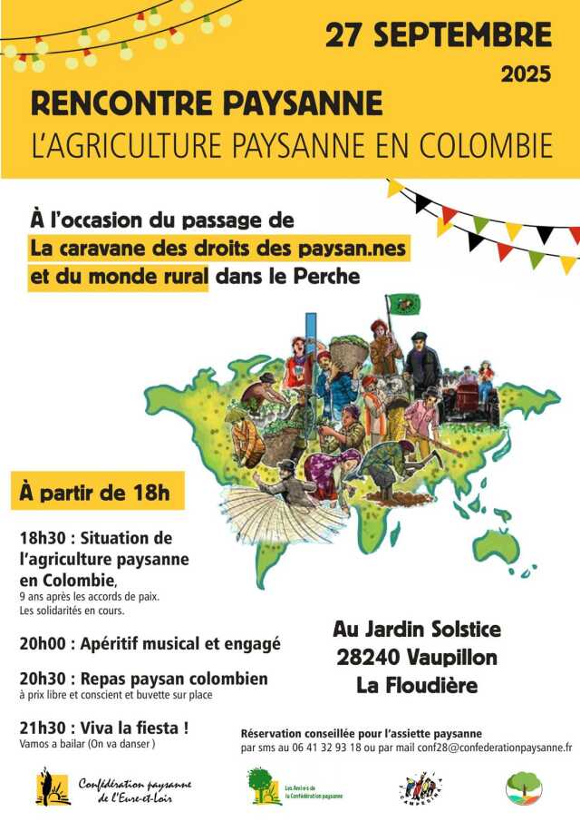 Rencontre paysanne - L'agriculture paysanne en colombie